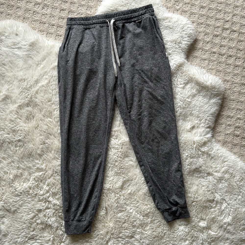 Vuori Performance Joggers Heather Grey Gray Women's small